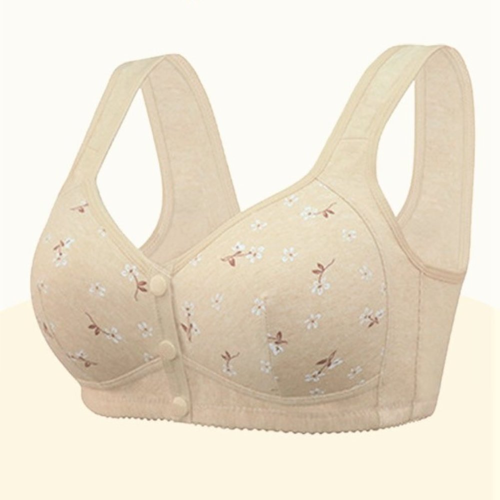 NewWT 3 LisaCharm Daisy Bras- Comfortable & Convenient Front 3 SNAP Bra 2XL - Picture 3 of 5
